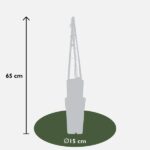 3x - Clematis Multi Blue - ↨65cm - Ø15 - Bild 3