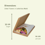 Torkade blommor i brevlåda Multi - Multi - Bild 2
