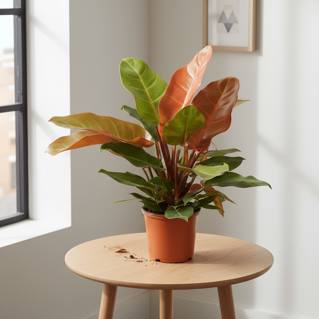 10085_1 Kopparranka – Philodendron Prince of Orange - Bild 1